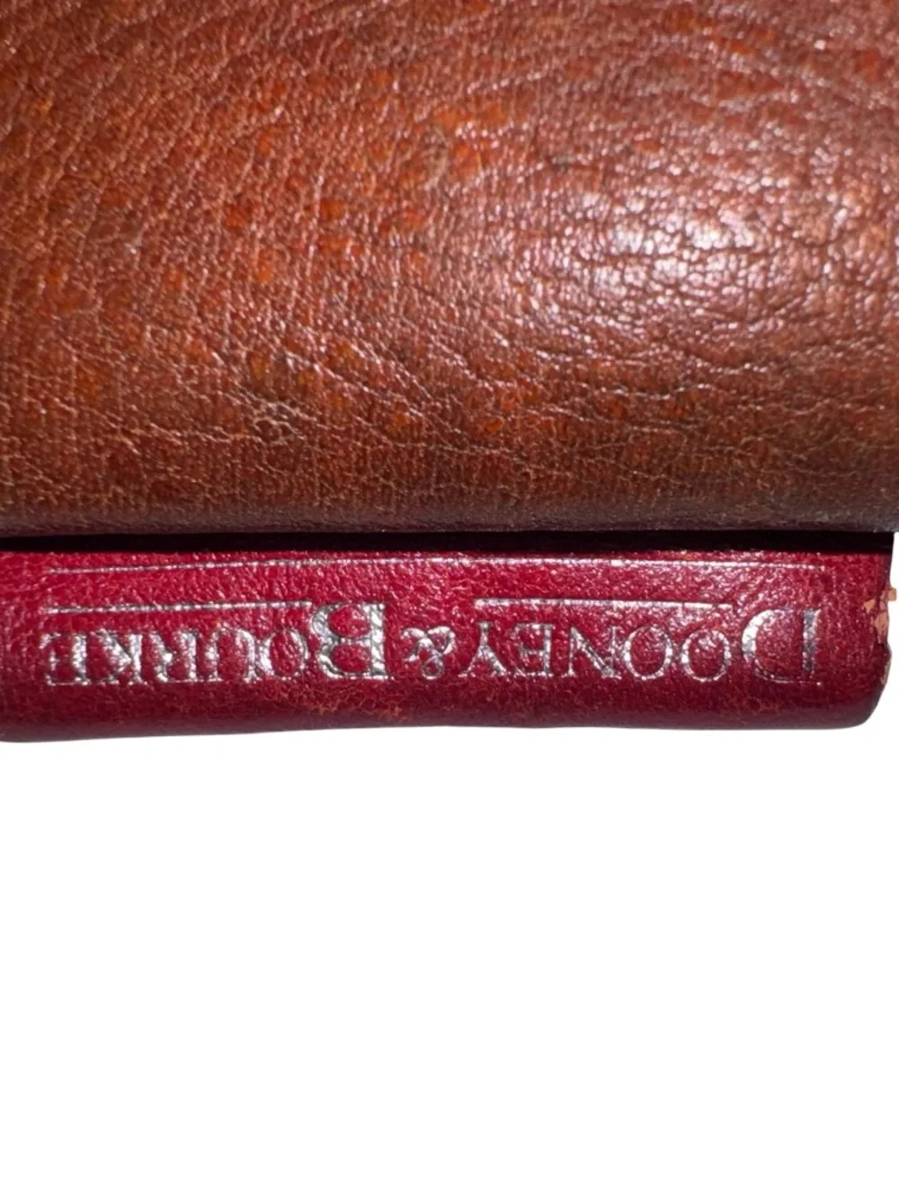 Dooney & Bourke Brown Pebbled Leather Hobo Shoulder Bag Slouchy Vintage Class - Picture 8 of 12